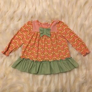 Matilda Jane Long Sleeve Ruffled Hem Top 18-24mos